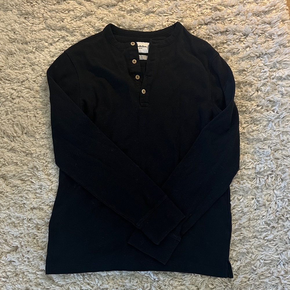 Men's Black Long Sleeve